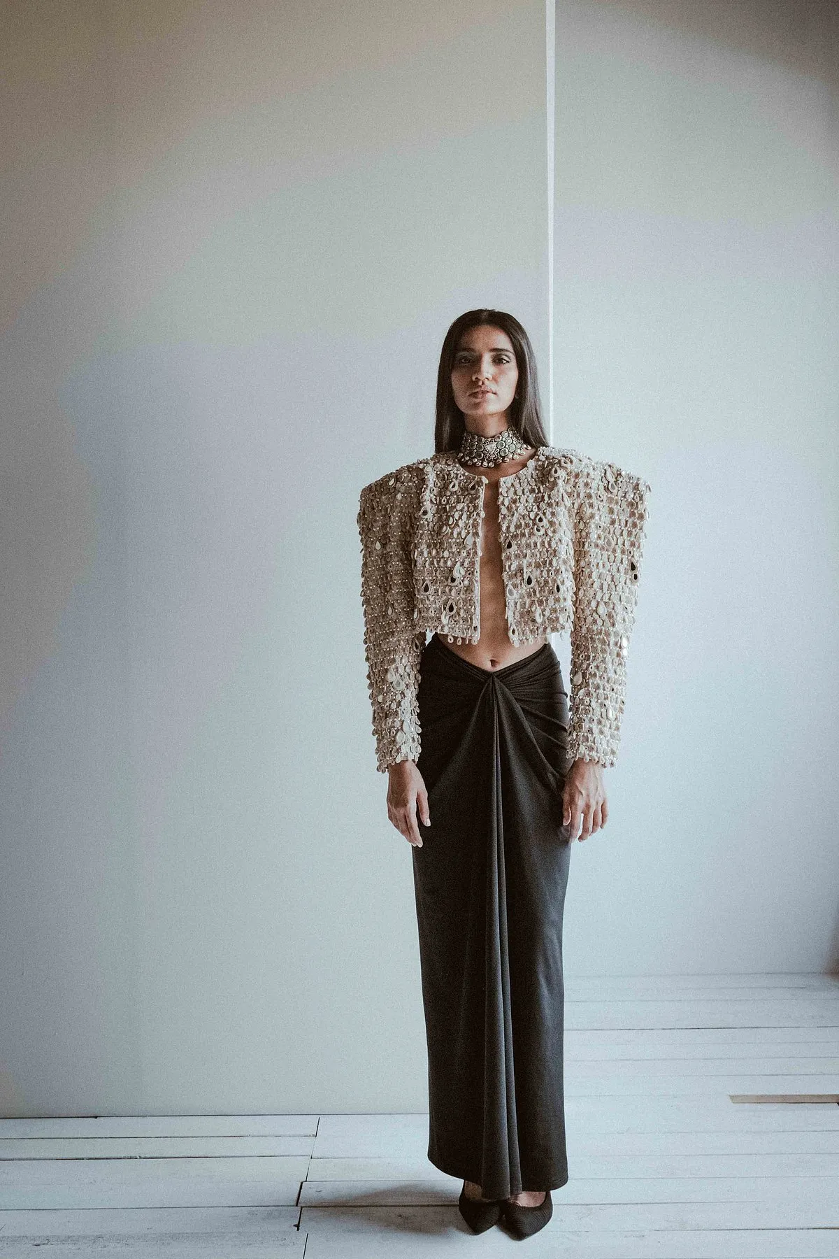 Younger labels like Mehta's are also finding more exciting ways to modernise Indian wear 
