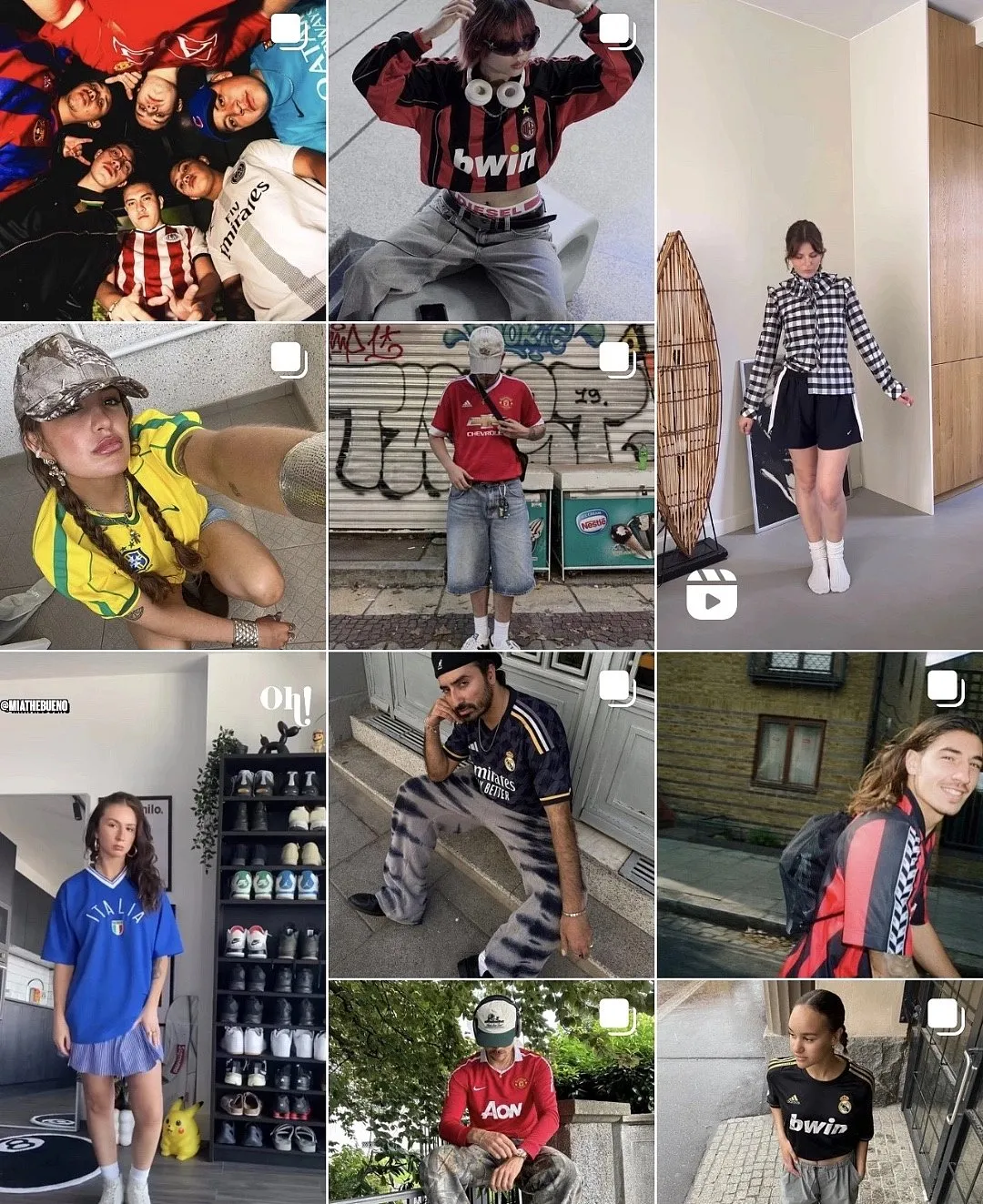 In the digital age, fleeting trends further exacerbate fashion's existing problem with overconsumption. Image: Instagram.com 