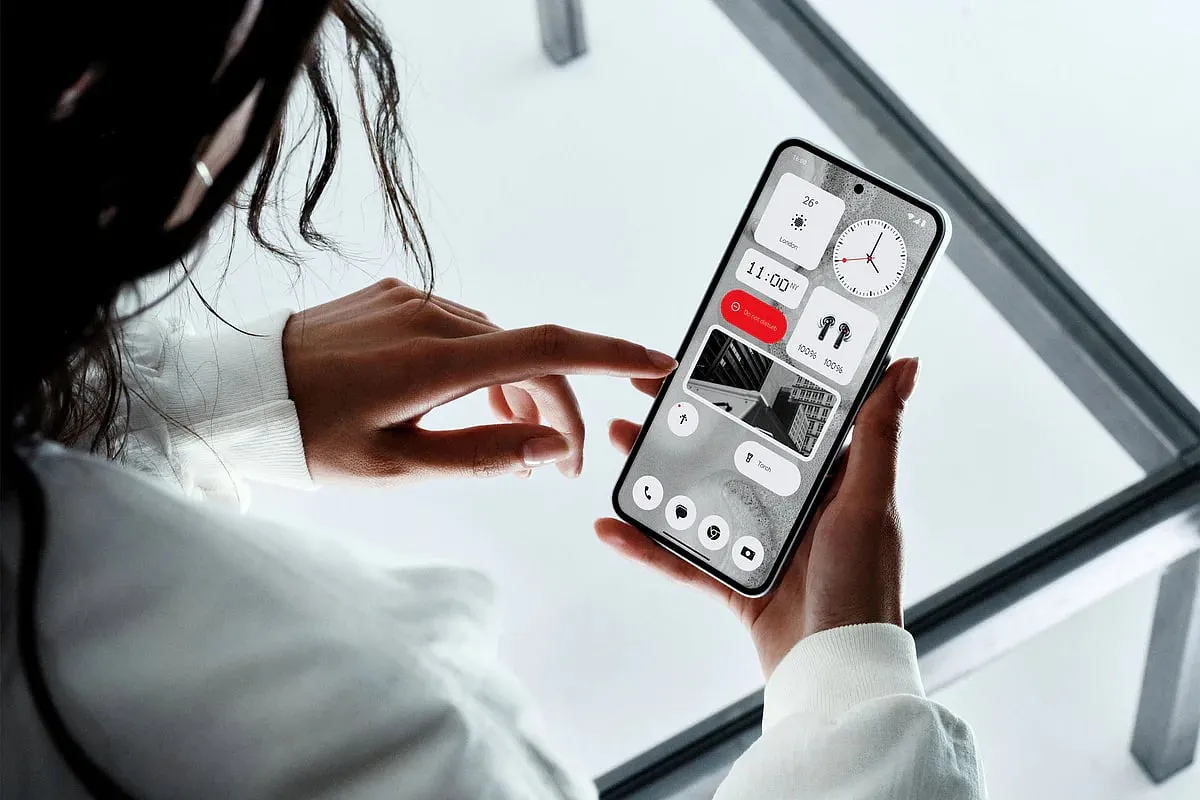 Nothing Phone 2 Nothing has made the Phone 2 stand out. Its eye-catching design captures some of the best qualities of transparent gadgets from the '90s, like Gameboys and Nintendo 64s, but in a more sophisticated way. The Monochrome UI encourages users to be more mindful of their device usage and includes unique features like the Glyph interface for notifications. It's got a newer chip and a comparatively sophisticated software package that includes features for robust language detection. The phone’s cameras are in a class of their own. The Phone 2 is an offbeat choice for those who want to be excited by their phone again, and it's definitely an interesting mainstream alternative.Price:  ₹44,999 onwardsImage: in.nothing.tech 