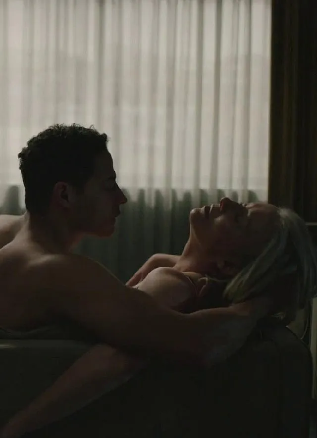 In Good Luck to You, Leo Grande, a retired school teacher hires a young sex worker to invigorate her sex life. Image: IMDB 