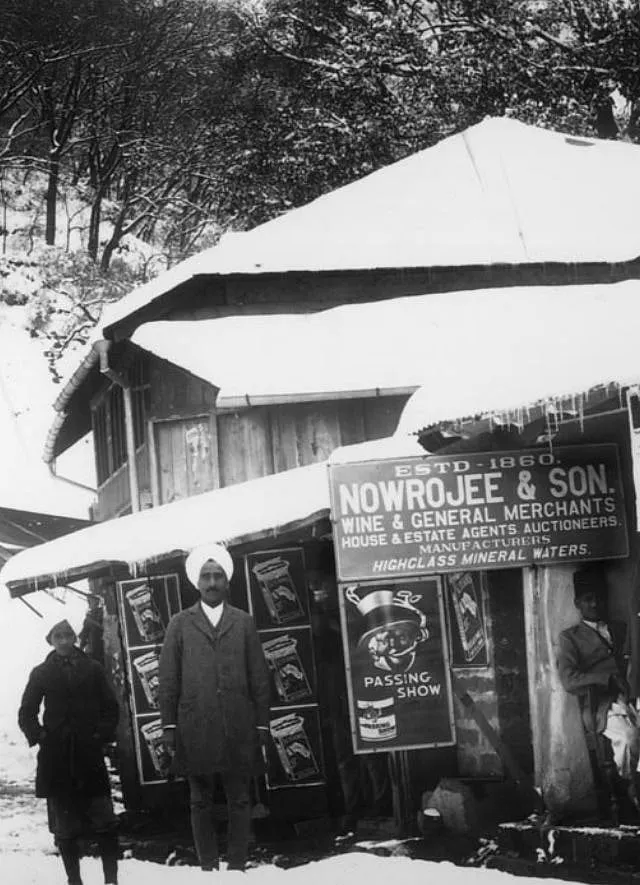 Nowrojee & Sons’ shop. Image: The Tibet Museum 