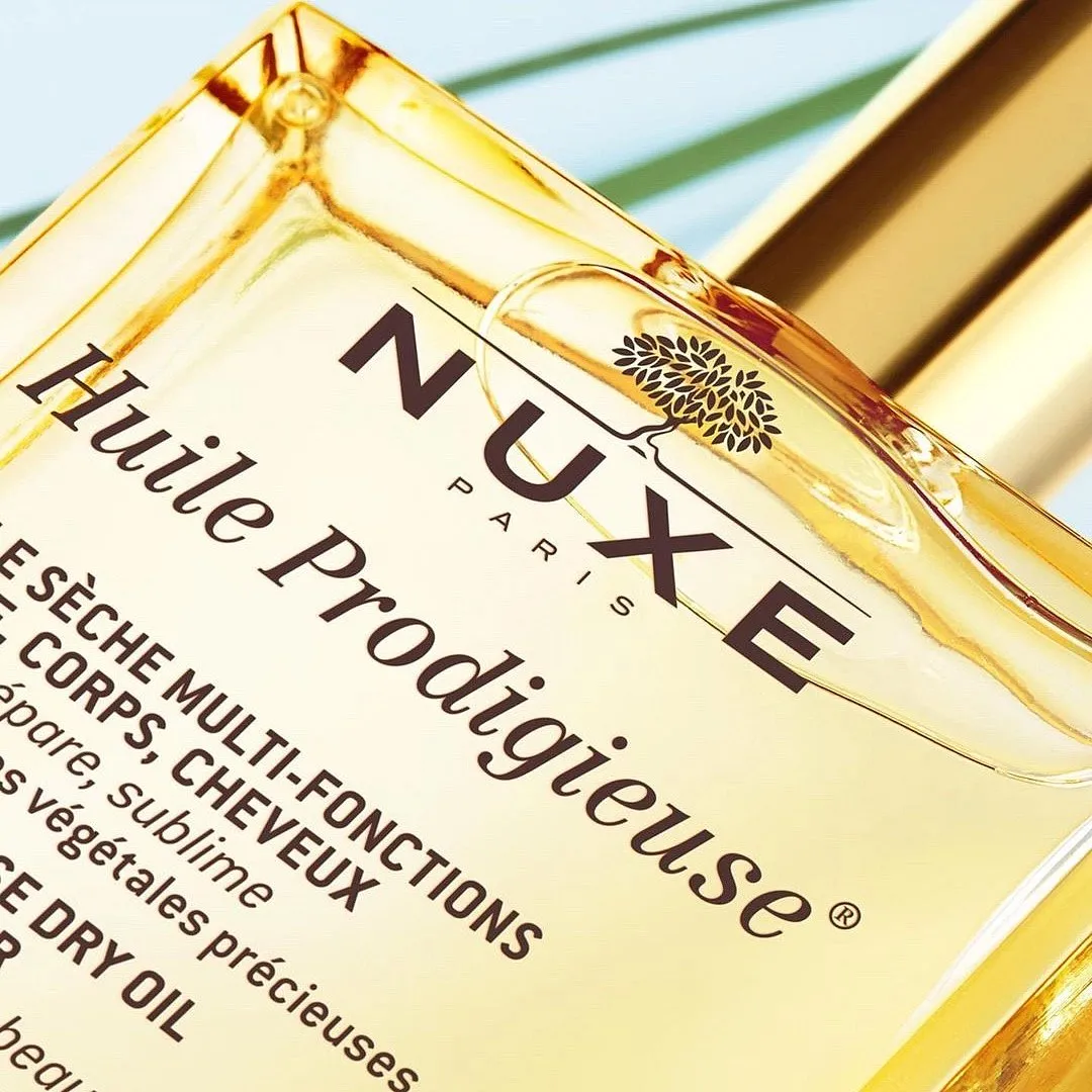 Huile Prodigieuse, NUXEThis multipurpose dry oil is a cosmetic do-it-all. The weightless, almost essence-like texture of this dry oil makes it skin-, hair- and body-friendly, promising rapid absorption minus the stickiness. Comprising seven botanical oils namely Tsubaki oil, argan oil, macadamia oil, borage oil, camellia 0il, hazelnut oil and sweet almond oil in their 100 per cent purest form, it can relieve dryness and dullness in no time by delivering shine and moisture. It also features effective anti-pollution and antioxidant properties—always a plus.Priced at ₹1,500Shop hereImage: Instagram.com/nuxeofficial 