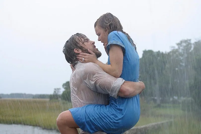 While most people want their relationships to reflect Noah and Allie from The Notebook, that is rarely the case. Image: IMDB 