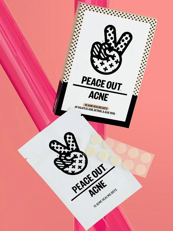 “A pimple patch is a small, adhesive bandage-like product designed to help treat and reduce the appearance of pimples and acne lesions,” says Dr Kiran Sethi. Image: Instagram.com/peaceoutskincare 