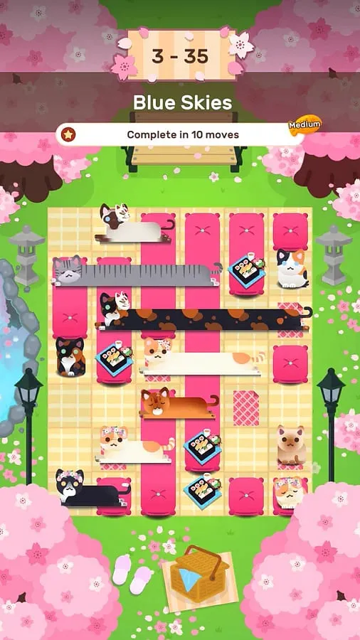 Nekograms+Embark on a delightful and cosy adventure with this charming cat puzzle game. Rearrange the cats and cushions until each furry friend finds its perfect spot. With 120 captivating levels, players can interact with over 15 cat breeds and discover three exquisitely designed worlds. It also has a calming soundtrack to help you unwind. 