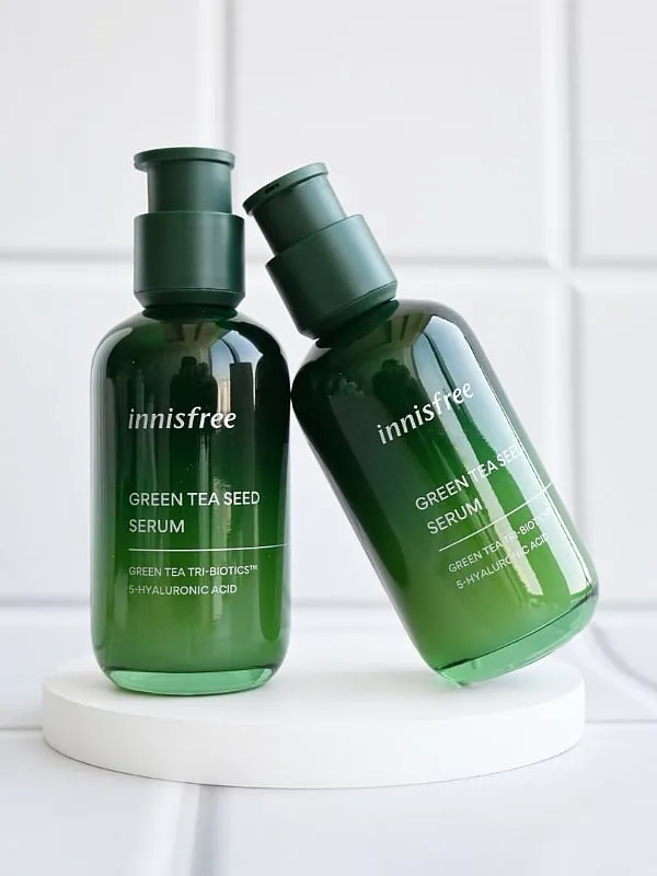 Dr Kiran Sethi advises factoring in the ingredients of the face mist as “they have conflicting pH levels or ingredients that might interact negatively, and  affect the efficacy of both products.” Image: Image/innsifreeindia 