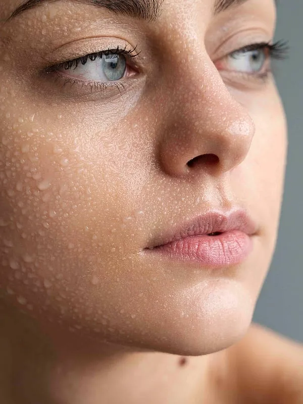 Dampening your skin may help boost absorption of especially humectants, as this category of ingredients specifically attracts water to themselves and the skin when applied, says Dr Geetika Mittal Gupta. Image: Freepik 