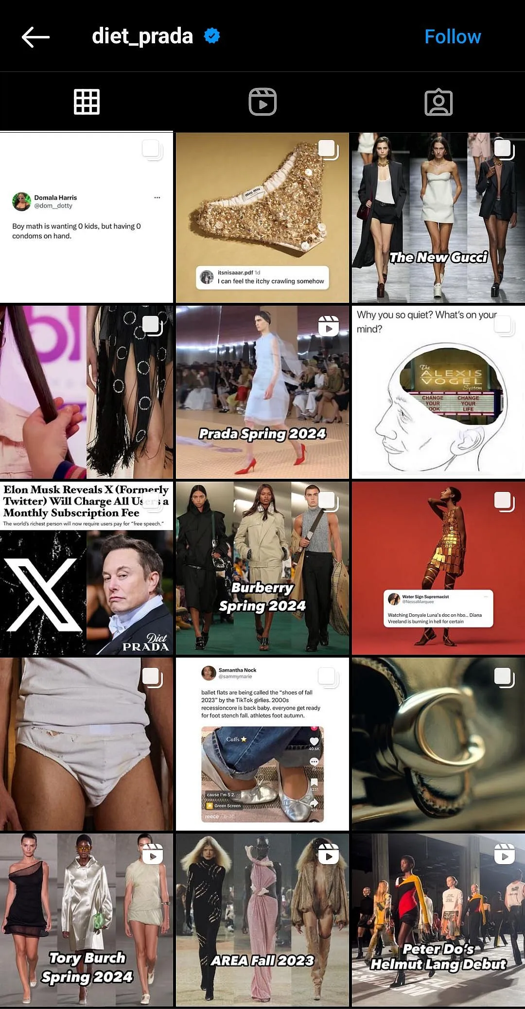 Diet Prada is an Instagram account that acts like a fashion watchdog, and was created in 2014 by two then-anonymous founders. Image: Instagram.com/diet_prada 