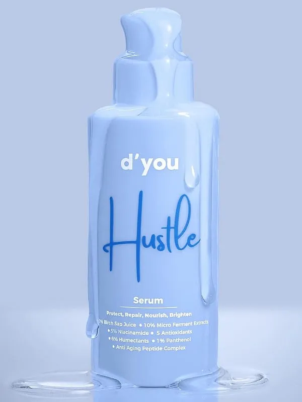 d'you's Hustle combines over 11 active ingredients to deliver a multi-faceted benefit portfolio and address various skin concerns. Image: Instagram/dyou.co 
