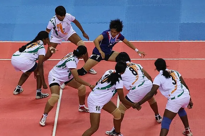 There have been nine seasons of the men’s Pro Kabaddi League and only one of the women’s, in 2023. Image: Getty Images 