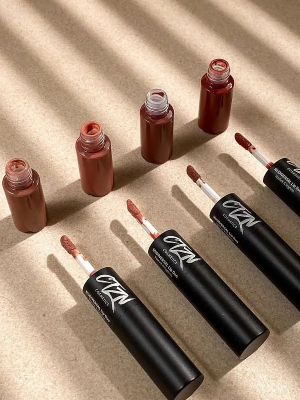 For Aleena, Aleezah and Naseeha Khan, who co-founded CTZN Cosmetics, the need for the perfect nude lipstick for every skin tone, including the brownest skin, formed the foundation of their brand back in 2019. Image: Instagram.com/ctzncosmetics 