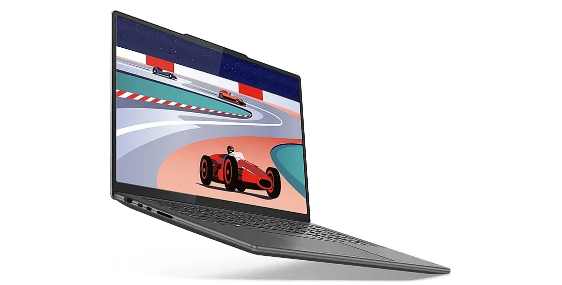 Lenovo Yoga Pro 9i 13th Gen (14, Intel)When you first encounter the Lenovo Yoga Pro 9i Gen 8, you'll realise this is no ordinary laptop; it's a veritable symphony of next-gen tech, sustainability and killer design. It all starts with the 13th Gen Intel Core custom processor, shrunken by nearly a quarter but amped up via Lenovo's X Power custom tuning. This thing is to computing what a turbocharger is to a sports car—adding oomph without hogging space. That saved space? It makes room for a cooling system robust enough to manage a whopping 100W of power.Its 14.5-inch PureSight Pro Mini-LED screen isn't just eye candy; it's a full-on visual feast, offering a color palette and dimming finesse that creative pros and hardcore gamers will both appreciate. Under the hood, the NVIDIA® GeForce RTX™ 4070 GPU is a silent workhorse, equally adept at handling resource-hogging creative software as it is at rendering ray-traced gaming environments. Rounded off with eco-conscious materials, this laptop perhaps leaves its competitors eating its recycled aluminum dust.₹167,295 onwards 