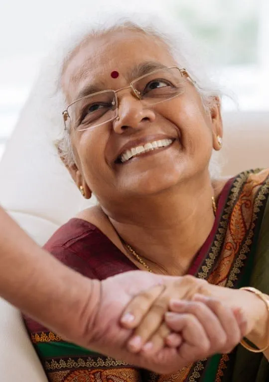 There are close to 140 million people aged over 60 years living alone in India. Image: Ketto India 