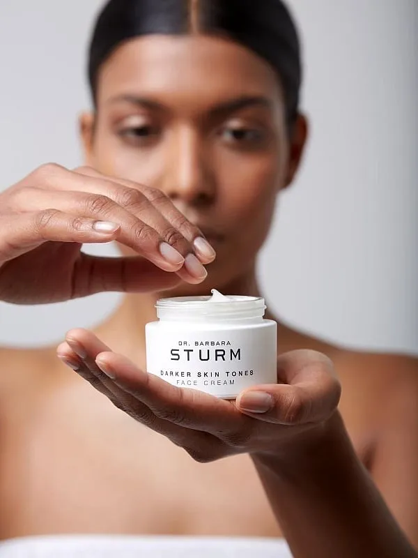 To cater to those requirements, several brands—like Dr Barbara Sturm—have released a separate edition of their bestselling products for darker skin tones. Image: Instagram.com/drbarbarasturm 