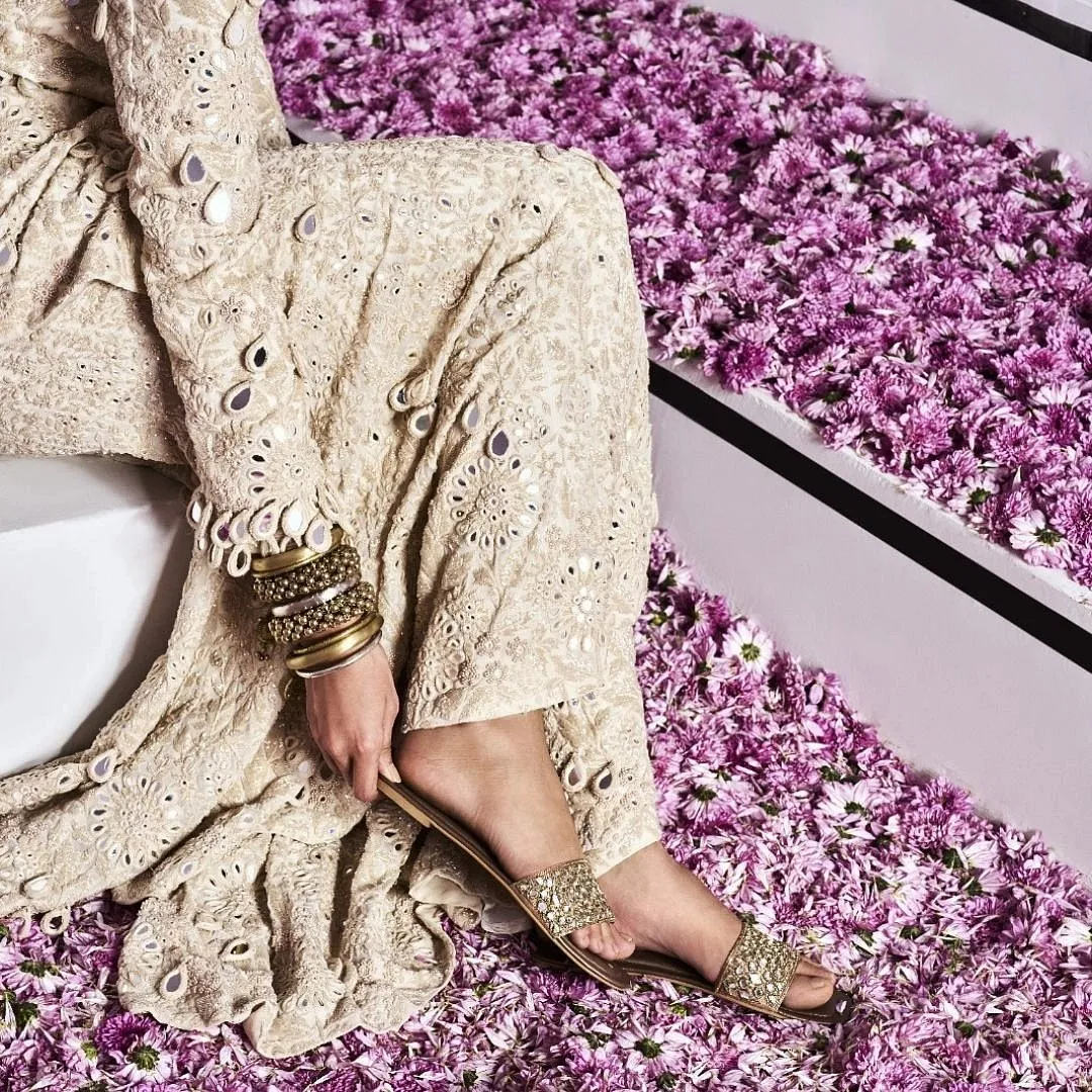 The higher costs for women’s shoes are partly attributed to the variety available. Image: Arpita Mehta x SKO collection 