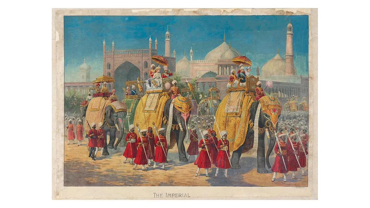 Delhi Durbar: Empire, Display and the Possession of HistoryDuring the period of the Raj, the British held three lavish ceremonial durbars in Delhi. The first, in 1877, was conducted to declare Queen Victoria as Empress of India. The second, in 1903, announced the succession of her son King Edward VII as King Emperor. The third, in 1911, proclaimed King George V, and on this occasion both the King and his consort, Queen Mary, attended in person, marking the first time a ruling British monarch had visited India. The grandeur of these events was on a lavish scale, to display the majesty and power of the Raj, and the loyalty of eminent Indian subjects, including Maharajas and Nawabs of the Princely States.Delhi Art Gallery (DAG) has assembled leading historians of the city—Swapna Liddle and Rana Safvi—to weigh in on the gallery’s collection of archives. The items they found include several photographs of the three durbars taken by well-known photographers of the day. They also include miscellaneous objects associated with the durbars—from portraits and medals, maps and official guidebooks, to tickets and programmes. Where: Delhi Art Gallery, Janpath Road, DelhiWhen: Till 6 NovemberImage: dagworld.com 