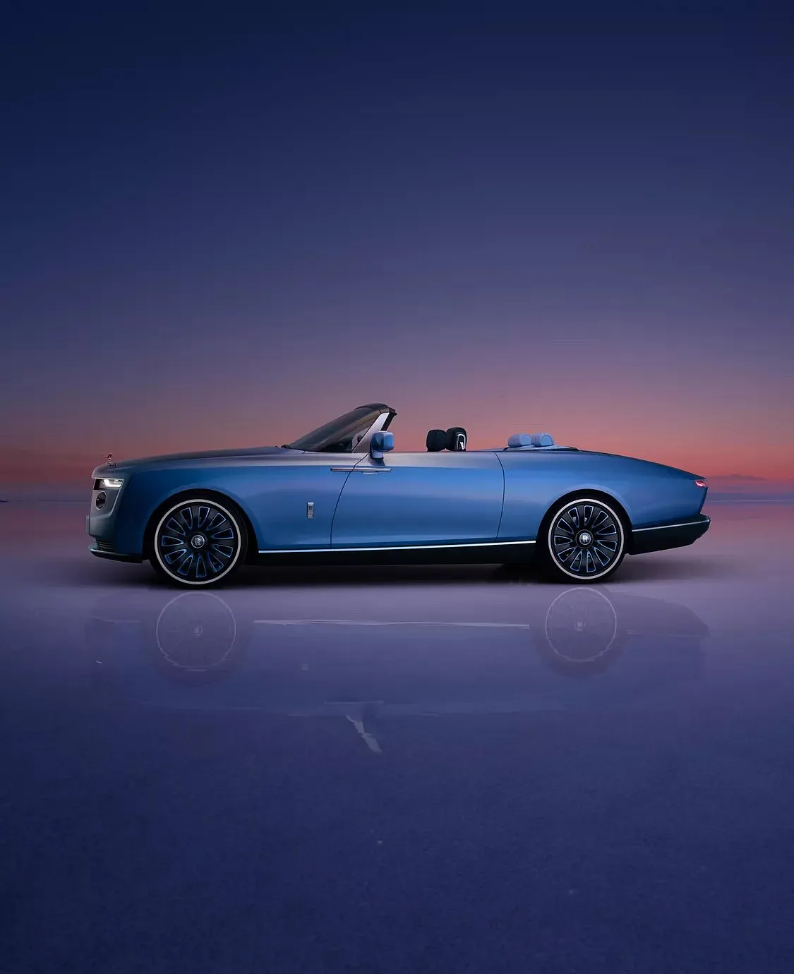 Rolls-Royce Boat TailDraped in iridescent hues, this automobile can be aptly characterised as the ultimate in understated elegance, sophistication, and an unwavering commitment to craftsmanship. 