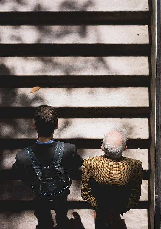 Many ageing individuals in Dehradun often have children living far away. Image: Unsplash 
