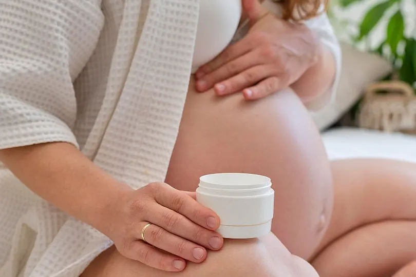 Some studies suggest that potent chemical actives  may interfere with hormonal signalling pathways, which are crucial for foetal development,” shares Dr Sravya Tipirneni. Image: Freepik 