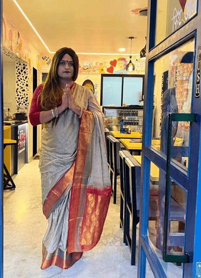 The Trans Cafe in Mumbai's Andheri has become a regular among patrons. Image: instagram.com/transcafe2022 