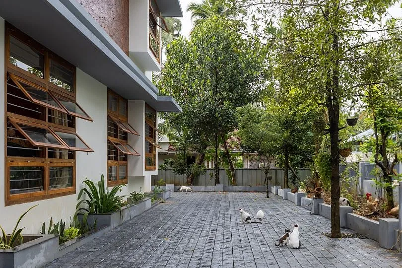 The home is not just a sojourn for its human inhabitants, but for its animal ones as well 