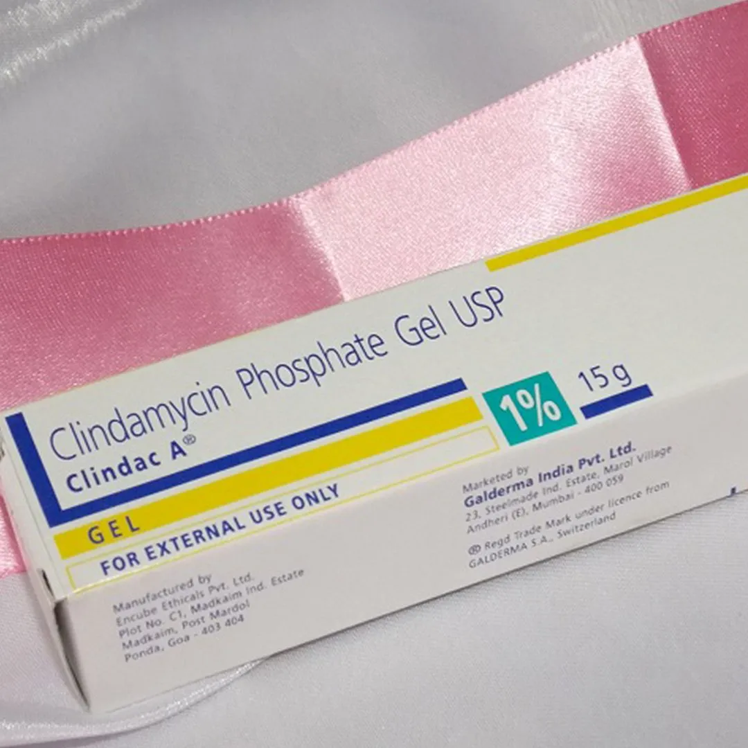 Clindac A Clindamycin, as an ingredient, belongs to the group of antibiotics. When used topically, its most common benefit is controlling acne by alleviating acne-causing bacteria and healing the active occurrence simultaneously. Alkem’s Clindac A Gel, easily available at chemists, is a translucent gel that contains 1 per cent (or 10 grams) clindamycin. You can use the gel as a spot treatment on zits and pimples. The best part about this product? It’s mild and is often prescribed as a first-line treatment for moderate acne.Priced at ₹230Shop here 