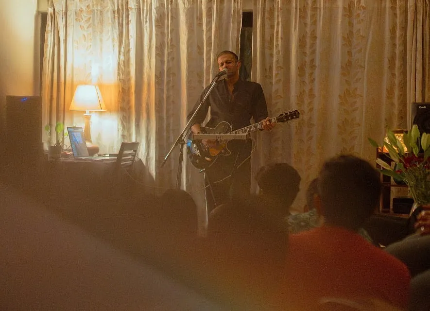 In Mumbai, musician and singer Sarthak Karkare brings multifaceted music into people’s living rooms 