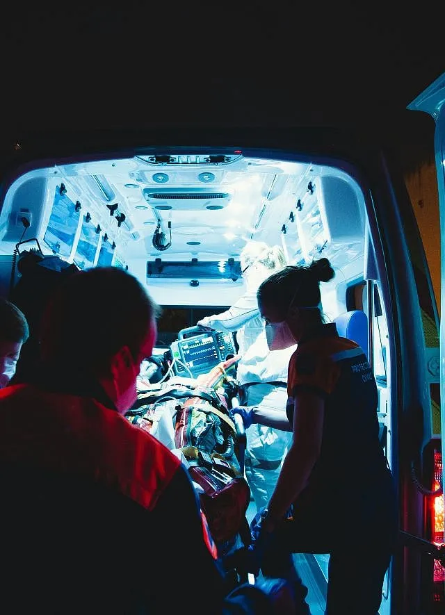 There is also a dearth of trained personnel to cater to ambulance services. Image: Unsplash 