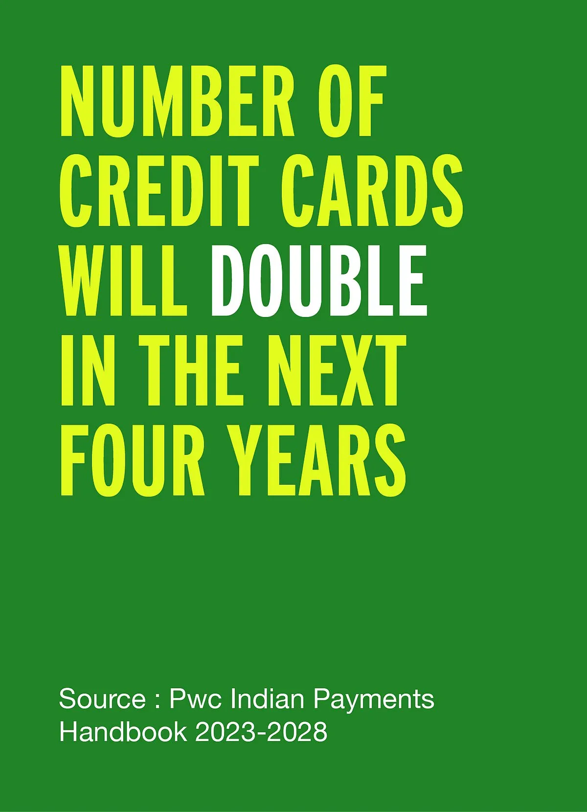 For reference, as recently as March 2017, there were only 29 million credit cards in circulation 