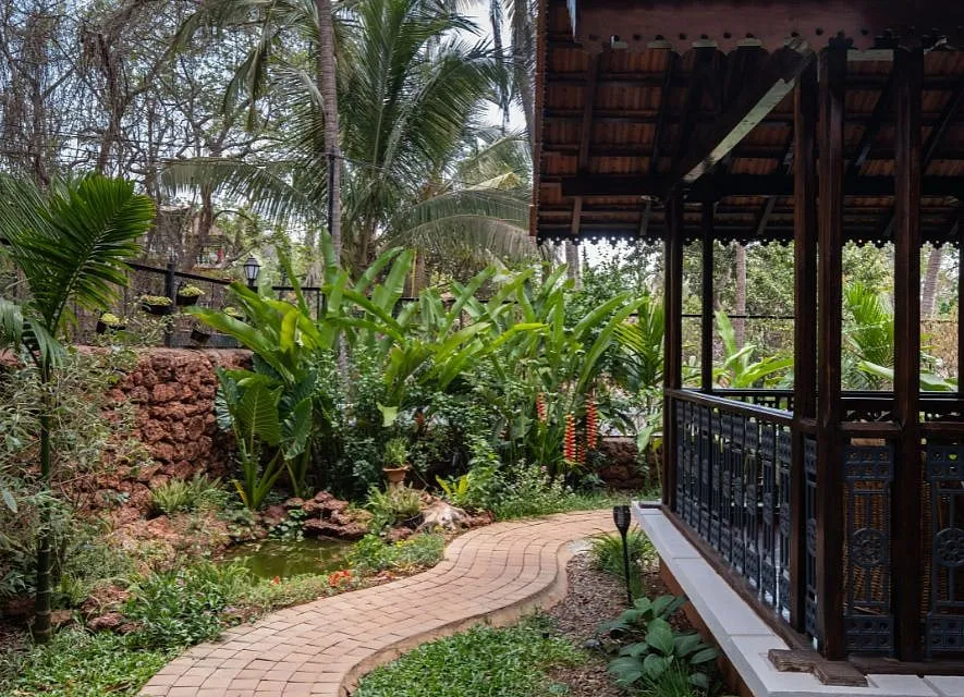 In Seven Doors, much like in any Goan house that has been restored, the home was opened up to the great outdoors. Image: Anup Patil and Daniel D'Souza 