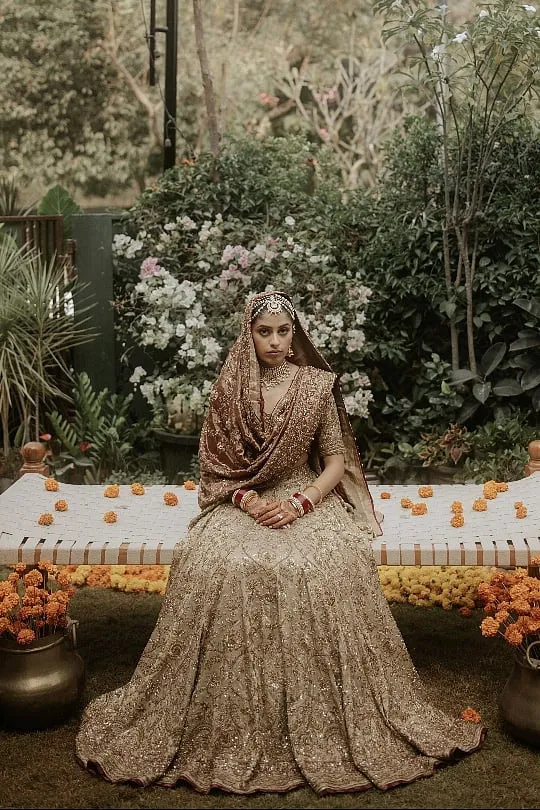 For Namrat Klair, a public relations professional, paying homage to her Punjabi heritage was key as she strayed away from the modern trappings of mainstream designers 