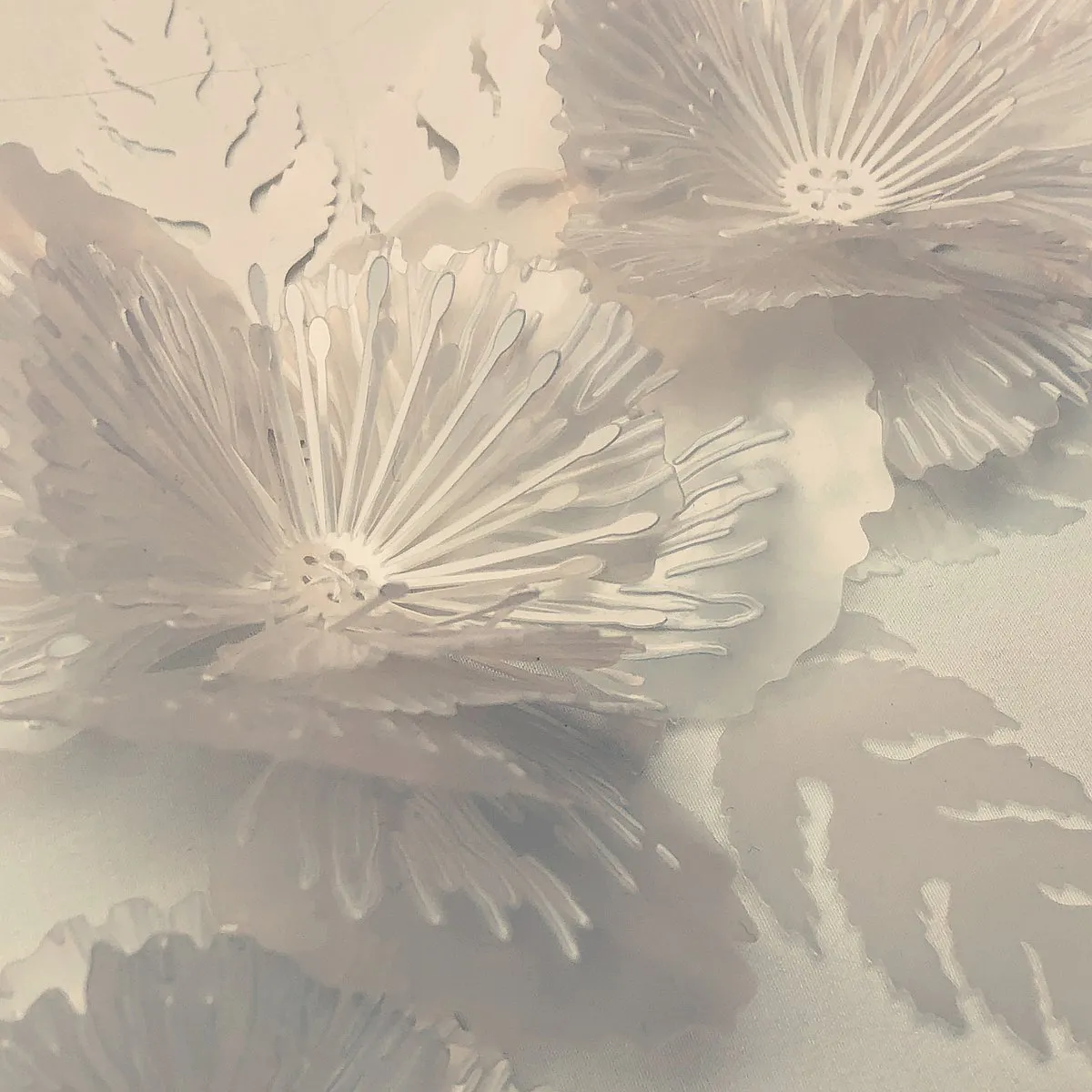 The Sustainable Sequin Company’s Biosequin flowers are both washable and biodegradable 