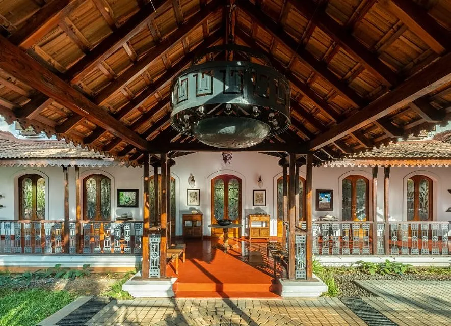 Built in 1932, the home stands on a lush three-fourth of an acre of land in Pilerne Marra, Bardez in Goa. Image: Anup Patil and Daniel D'Souza 