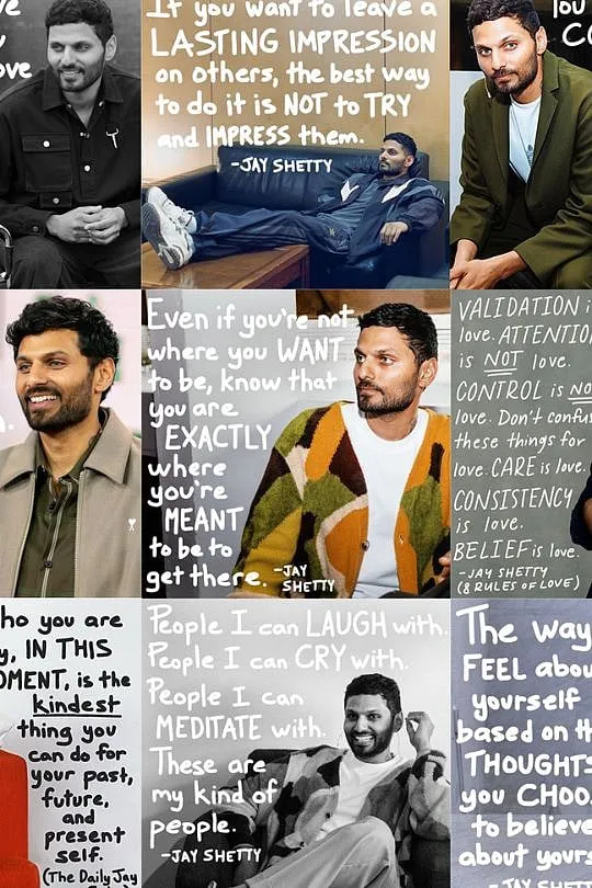 According to entrepreneur, content creator, and author Ankur Warikoo, most often, life coaches are people you won’t even know of. Image: Instagram.com/jayshetty 