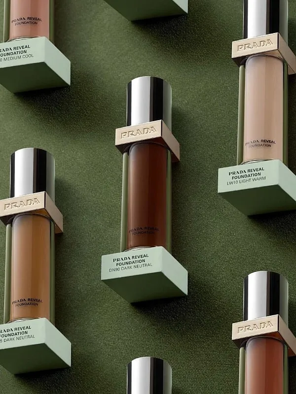 Prada and Armani Beauty will arrive on our shores soon, joining the likes of Christian Dior, Chanel, and Hermès. Image: Instagram.com/pradabeauty 