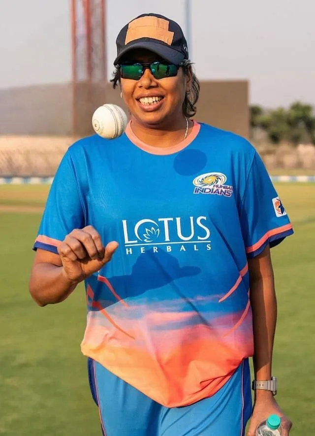 Former Indian skipper Jhulan Goswami. Image: Instagram.com/jhulangoswami 