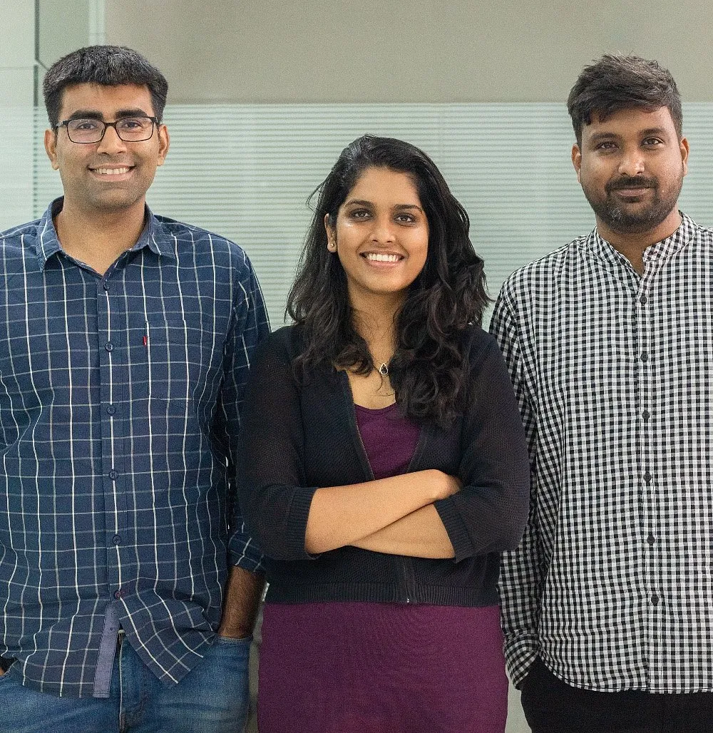 Sidhhant Agarwal, the 33-year-old founder and CEO of SportVot along with  his co-founders Shubhangi Gupta and Yash Bhagwatkar   