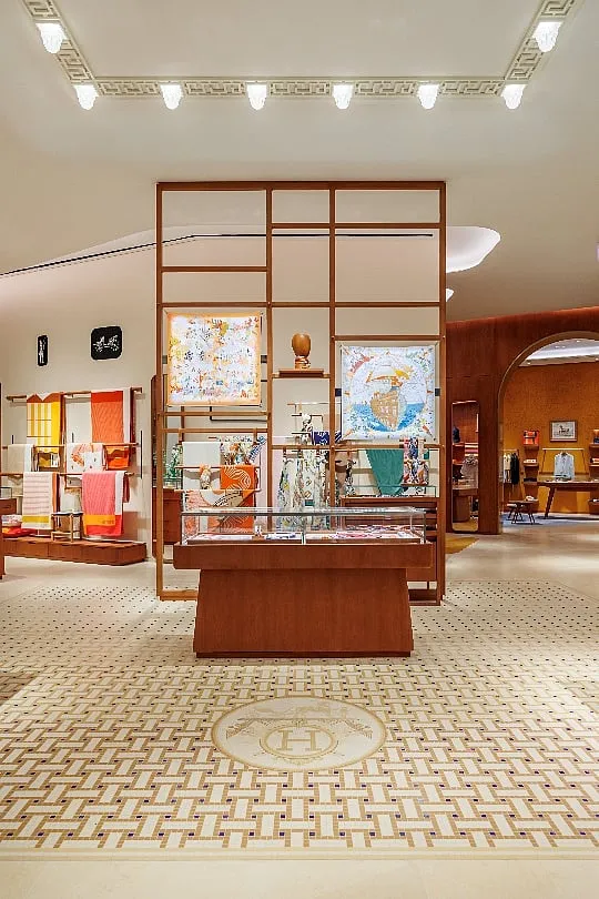 Hermès has adopted a cautious approach in India, maintaining just two stores until the recent opening of their third. Image: Six Ways to Sunday 