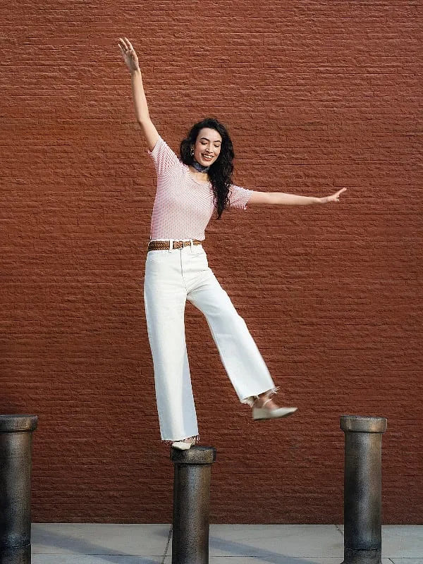 The Wedgie Straight is meticulously crafted to evoke the quintessential vintage look 