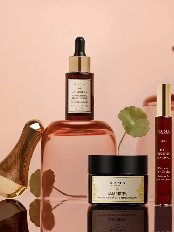 Inspired by Rasayana, an Ayurvedic methodology of addressing ageing, Kama Ayurveda has introduced two new products—Amarrupa Cream and a Kansa Wand 