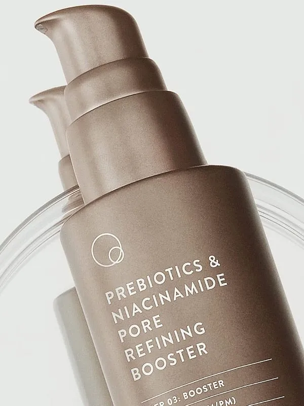 Allies Of Skin Prebiotics & Niacinamide Serum Pore Refining Booster is a daily booster packed with 10% Niacinamide and 12 Pores Refiners 