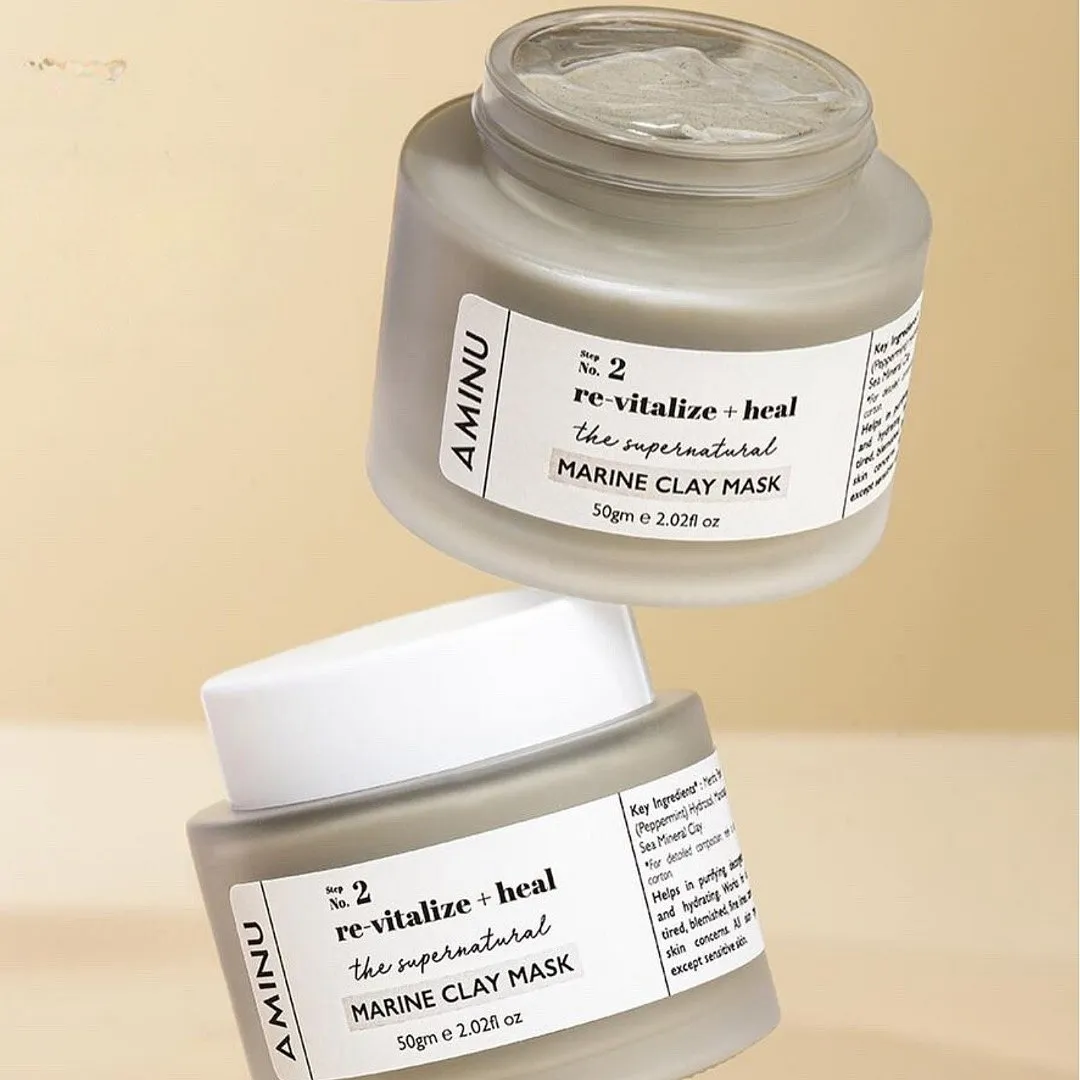 Marine Clay Mask, AminuAminu’s clay-based mask targets excess sebum, clogged pores, dullness, dead skin accumulation and texture at once, bringing a spa-like experience at home. Boasting a unique type of clay native to the Manicouagan Reservoir, a lake in Quebec, Canada, this face mask works on reversing the environmental damage your skin goes through. The infusion of peppermint water renders a cooling effect to the product, while the licorice present works on brightening the skin. PS: Expect some tingling on your skin upon using it for the first few times, and be sure to wash it off in 10 minutes.Image: Instagram.com/aminu.life 