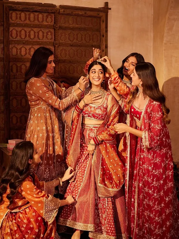 Founded by Amita and Ajay Gupta, MulMul takes inspiration from the namesake mulmul fabric. Image: Instagram.com/shopmulmul 