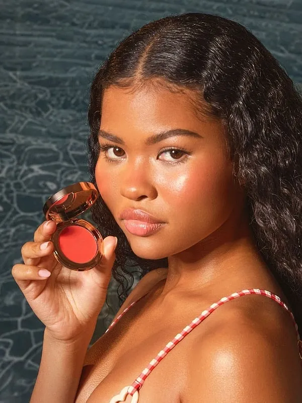 “Someone uses their lipstick as a blush, and now the market is flooded with multi-sticks,” says Sakshi Kabra. Image: Instagram.com/charlottetilbury 
