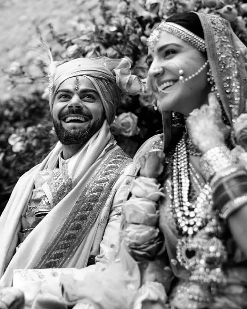 The wedding industry in India has transformed into a multi-billion-dollar enterprise, with celebrity weddings serving as its crown jewels. Image: Instagram.com/virat.kohli 