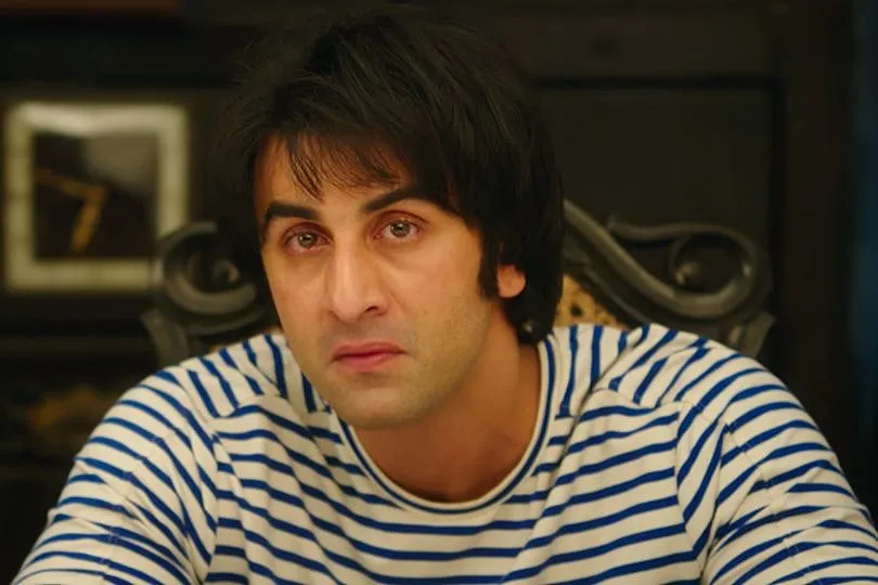 Rajkumar Hirani's Sanju was criticised for whitewashing the image of its subject Sanjay Dutt, played by Ranbir Kapoor. Image: Netflix 