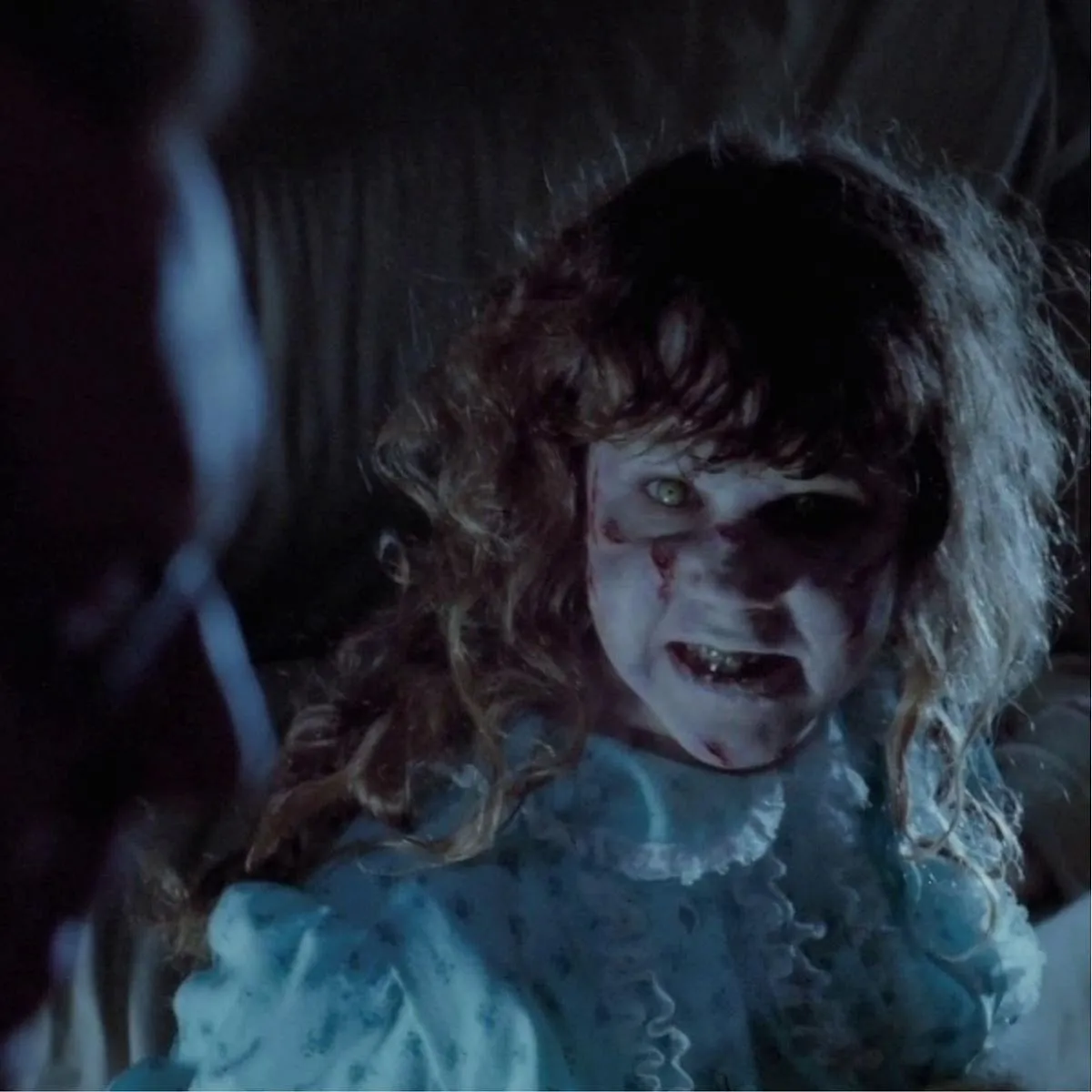 The ExorcistThe Exorcist isn’t just one of the top scariest movies, it is a cultural phenomenon. The story follows the demonic possession of a young girl named Regan, and her mother’s desperate attempts to save her through an exorcism performed by two priests. The disturbing imagery and emotional weight of the possession, particularly by Linda Blair and Max von Sydow as the elderly exorcist Father Merrin, will stay with you long after you’ve watched the movie. The film explores the themes of good-versus-evil and faith-versus-doubt, leaving you questioning the very existence of demonic entities.Image: IMDB 