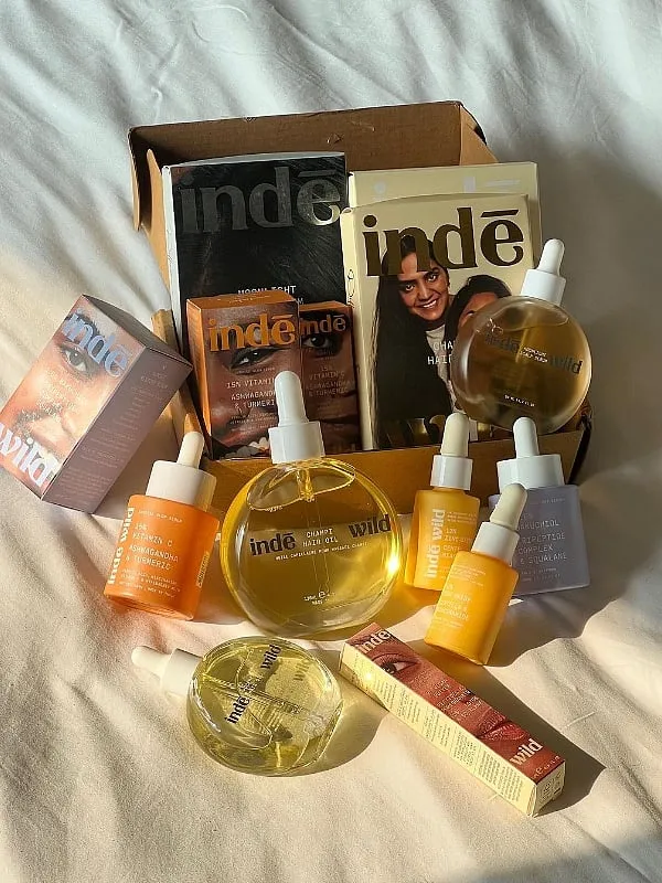 Products from Diipa Khosla's indē wild have been designed keeping in mind a certain aesthetic, considering they have to appeal to a global audience. Image: Instagram.com/indewild  