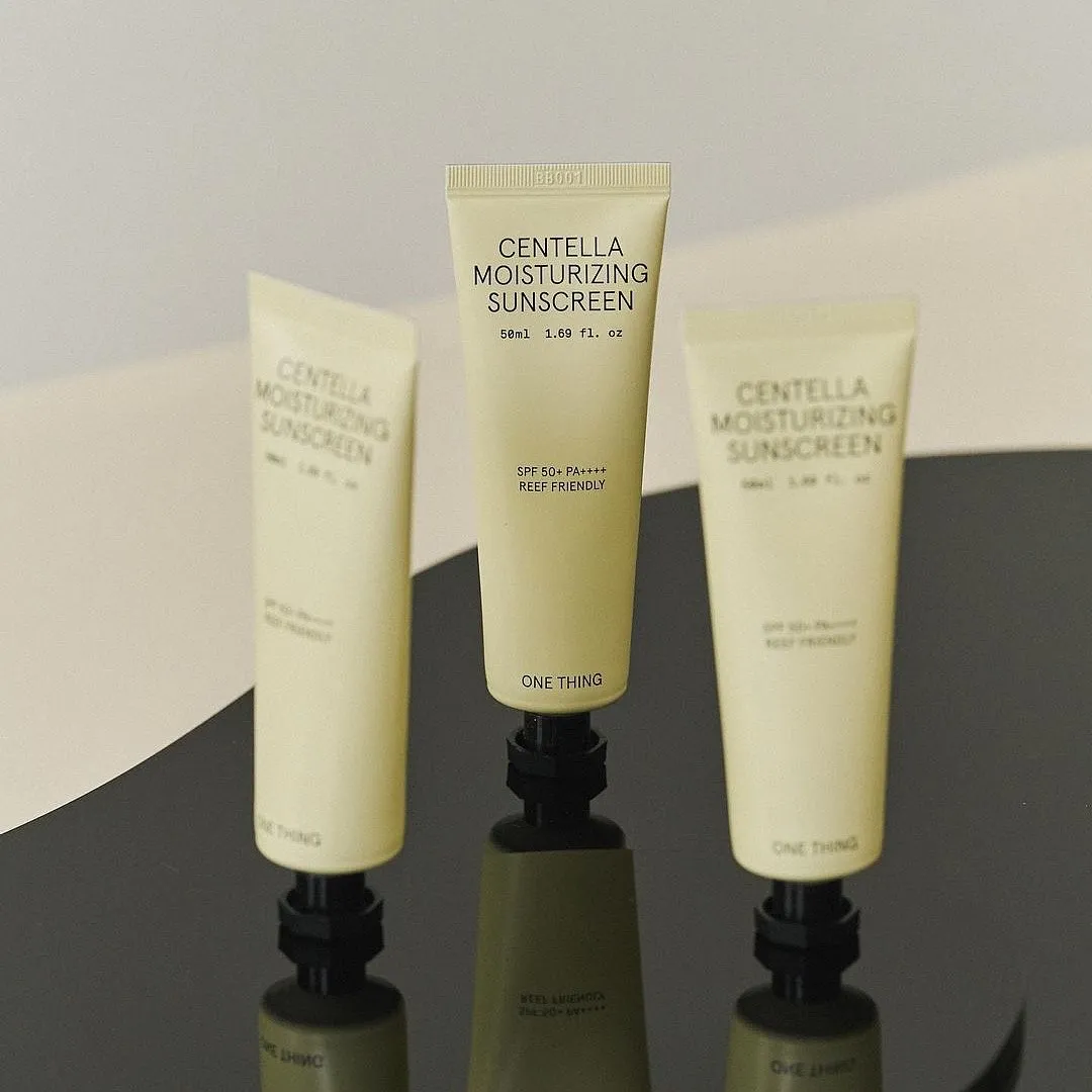 Vegan and reef-friendly, this Korean sunscreen from One Thing is perfect  for all skin types as it absorbs quickly. Image: Instagram.com/ontehthingofficial 