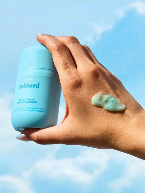 Packed with 14 soothing plant extracts, this sunscreen delivers a burst of hydration with a cooling, lightweight feel. Image: Instagram.com/dyou.co 